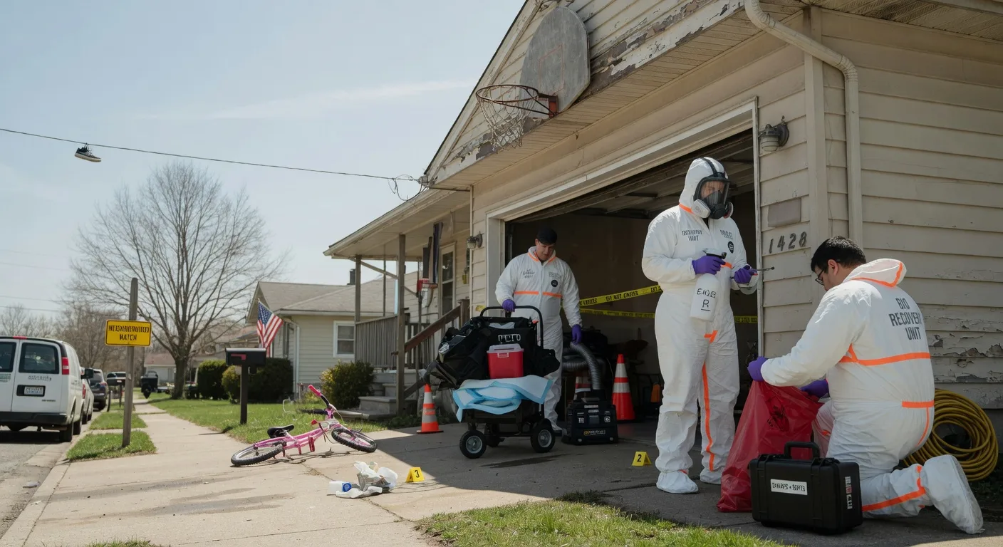 Biohazard Cleanup in Walshville, IL near me